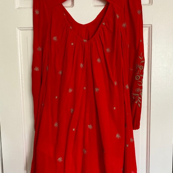 Free People | Sweet Tennessee Embroidered Mini Dre - Picture 6 of 6